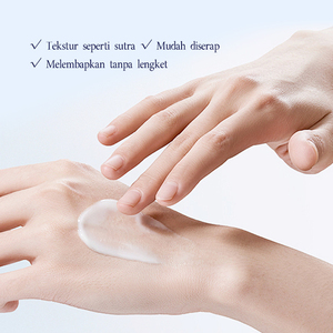 KORMESIC Crema de Manos Hidratante con Leche 60g Certificada por Bpom, Loción Reparadora Hidratante, Piel Suave y Lisa, Etiqueta Privada Personalizada OEM - Product Image 3