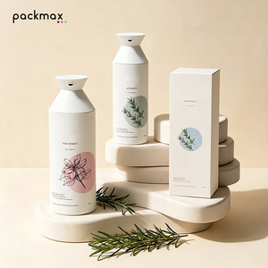 ขวดปั๊มเปล่า PCR PET ขนาด 400 มล. 750 มล. สำหรับแชมพู ครีมนวดผม และครีมอาบน้ำ บรรจุภัณฑ์รักษ์โลก - Product Image 3