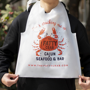 <strong>Wholesale</strong> Custom Waterproof Disposable Restaurant Plastic Crab <strong>Bibs</strong> Seafood Lobster <strong>Bib</strong> Aprons For <strong>Adult</strong> - Product Image 2