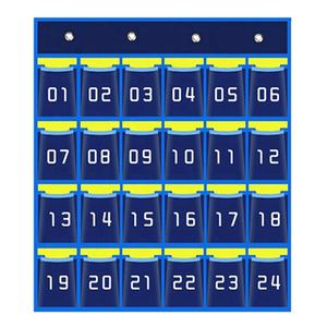 Organizador de Aula con 36 Bolsillos Numerados, Portacelulares, Bolsa de Almacenamiento para Colgar en la Pared o Puerta - Product Image 5