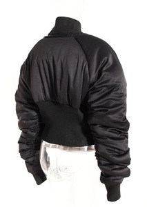 Nouvelle mode Unique <span class=keywords><strong>moto</strong></span> hiver chaud femmes vêtements dames vers le bas bulle culture veste bouffant femmes manteaux - Product Image 6