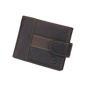 Cartera Bifold de Diseño Vintage MARRANT para Hombre, con Bolsillo Delantero para Monedas, de Cuero Genuino, Impermeable, con Ranuras para Tarjetas de Crédito, de Poliéster - Product Image 1