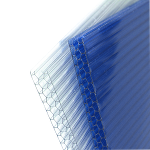 Hoja <span class=keywords><strong>de</strong></span> policarbonato hueco para invernadero <span class=keywords><strong>de</strong></span> <span class=keywords><strong>tragaluz</strong></span> más popular, hoja <span class=keywords><strong>de</strong></span> Policarbonato alveolar <span class=keywords><strong>de</strong></span> panal <span class=keywords><strong>de</strong></span> cuatro paredes - Product Image 3