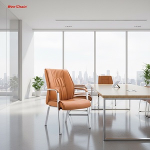 Văn phòng tùy chỉnh đồ nội thất cuộc họp máy tính ghế Da PU nhà hiện đại khối lượng nhân viên đào tạo ghế - Product Image 1