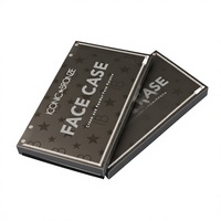 Boîte d'emballage en carton pour palette de maquillage vide avec logo personnalisé, étiquette privée, miroir intégré, vente en gros, OEM