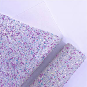 Feuilles de cuir à paillettes épaisses Super Pearl pour textile à la maison pour chaussures à nœuds Sacs à paillettes - Product Image 5