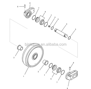 Ensamblaje de tensor delantero <span class=keywords><strong>20Y</strong></span>-<span class=keywords><strong>30</strong></span>-<span class=keywords><strong>00322</strong></span> - Product Image 1