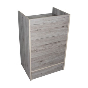 Caja Registradora de madera ligera directa de fábrica y muebles de mostrador de vidrio luz LED tienda minorista escaparate de exhibición de esquina - Product Image 2