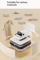 Presse à chaud numérique automatique pour usage commercial et domestique, idéale pour l'impression DTF, HTV, par sublimation sur T-shirts, sweats à capuche et sacs fourre-tout