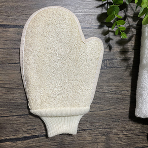 Meilleure vente en gros de super qualité gant de bain confortable éponge à récurer serviette double face luffa gants exfoliants pour le corps - Product Image 4