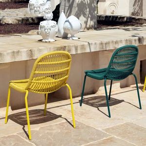 Conjunto de Sillones de Ratán para Exteriores, Estilo Simple, para Jardín, Patio y <span class=keywords><strong>Terraza</strong></span>, Conjunto de Sofás Tipo Puff - Product Image 4