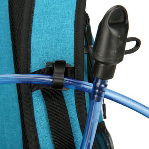 Sac à dos de cyclisme imperméable avec sac d'hydratation et support de casque équipement de randonnée en plein air avec fermeture à glissière pour vélo équitation voyage - Product Image 5