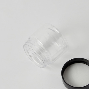 Pet <b>Plastic</b> Wide Mouth Jar 30ml Cylinder Cosmetic <b>Packaging</b> For Eye Cream - Product Image 2