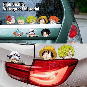 Dessin animé Anime 3D lenticulaire mouvement ordinateur portable autocollants décoration murale personnalisé Anime voiture autocollants pour cadeaux - Product Image 6