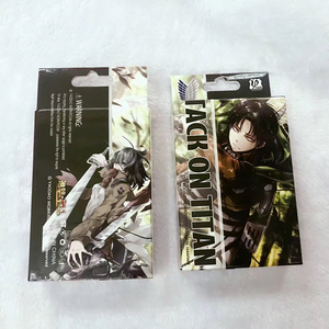 การ์ดอะนิเมะ8cm สุดฮิตสำหรับเด็กของเล่นอะนิเมะการ์ดเล่นการ์ดของขวัญกล่องสี - Product Image 4