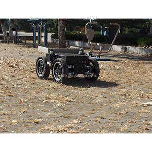 Wheeled Stair Climbing <b>Robot</b> Chassis 4 Wheeled With Shock Absorption For Smart <b>Robot</b> Applications - Product Image 1
