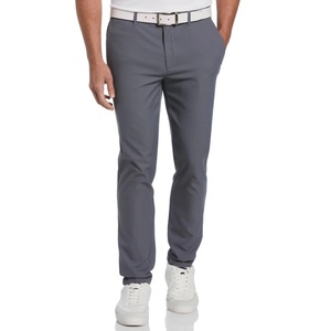 Pantalones sin Cinturón, Elegantes, para Todo Clima, de Talle Bajo, Flexibles, con Estampado Floral Borgoña, Clásicos, Ideales para Golf - Product Image 3