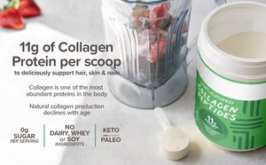 Poudre de collagène marin biologique ODM multi-peptides, peptides de collagène de poisson sauvage pour un bon soutien - Product Image 5