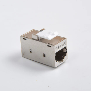 RJ45 shielded Cat6 nội tuyến <span class=keywords><strong>Coupler</strong></span> Keystone Jack FTP cat6A RJ45 <span class=keywords><strong>Coupler</strong></span> nữ để nữ OEM/ODM - Product Image 5