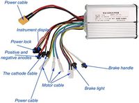 Contrôleur de moteur sans balais intelligent M4 & M4 Pro 48V 20A 250W pour trottinette électrique Kugoo/Kukirin, pièces de rechange pour trottinette, frein