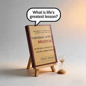 Martedì con Morrie di Mitch Albom. <span class=keywords><strong>Libro</strong></span> Spirituale Ispirazionale che Condivida Preziosa Saggezza sulla Vita - Product Image 3
