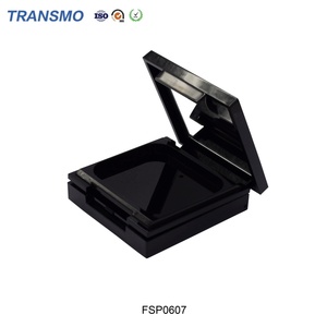 Fond de teint en poudre compacte, étui vide pour fond de teint correcteur de couleur, étui compact double couche avec miroir - Product Image 5