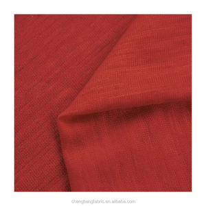 Tissu <span class=keywords><strong>jersey</strong></span> simple respirant en mélange <span class=keywords><strong>de</strong></span> <span class=keywords><strong>lin</strong></span>, coton et viscose <span class=keywords><strong>de</strong></span> Chengbang Knitting Manufacture, vendu <span class=keywords><strong>au</strong></span> <span class=keywords><strong>mètre</strong></span> - Product Image 1