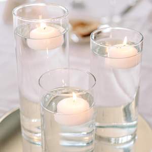 Lilin Terapung Parafin Oshine Wholesale 7 Jam, 3 Inci, Vela Flutuante, Lilin Air Terapung untuk Pernikahan - Product Image 3