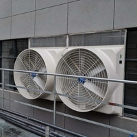 Nouveau ventilateur d'extraction industriel électrique mural de haute qualité, extracteur d'air chaud et de poussière en PRV, à courant alternatif et à haut débit d'air