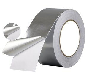 Cinta Adhesiva de Papel de Aluminio Ideal para Sellar y Reparar Conductos de Climatización (HVAC) Tuberías de Frío y Calor y Cocina - Product Image 2