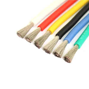 Awm 1007 14 16 18awg 18 20 22 24 26 Awg Solid Pvc Electric Hook Up U11007 Electronic Cable Insulated Copper Wires