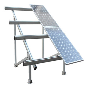 Hệ Thống Pv Có Thể Điều Chỉnh Độ Nghiêng Mặt Đất Lắp Đặt Giá Đỡ Quang Điện Gắn Cột Tấm Năng Lượng Mặt Trời Cho Mái Tấm Pin Mặt Trời - Product Image 4