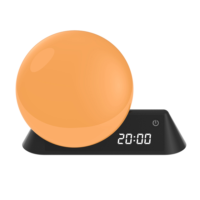 Hot Selling APP Control Modern Touch Sensor Smart Wake-up Lights Sunrise Alarm Clock Wireless Wifi Sleep Wake up Light