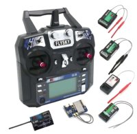 Télécommande Flysky I6 FS-I6 2.4G 6CH, contrôleur FS-IA6 IA6B pour hélicoptère RC, avion, drone et accessoires de produits UAV DIY