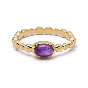 925 серебряных колец с натуральным камнем, кольцо из Gemnel лечебного камня - Product Image 2