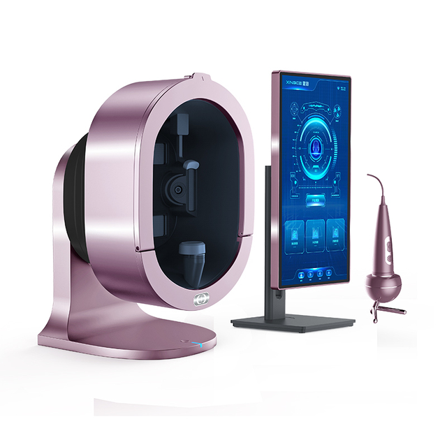 AI Intelligent Facial Skin Analysis Machine 3D Skin Analyzer Machine Facial Face Scanner Skin Analyzer 3D Facial Analysis
