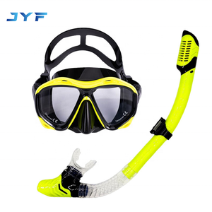 العلامة التجارية JYF إطار كبير ورؤية كبيرة تحت الماء طقم <span class=keywords><strong>Snorkel</strong></span> مع أنبوب للتنفس - Product Image 3