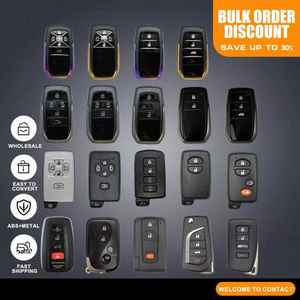 2/3 Knoppen Afstandsbediening Autosleutel Behuizing Voertuigsleutels voor Toyota en Lexus - Product Image 6