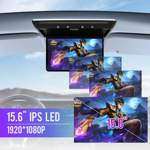 <span class=keywords><strong>Monitor</strong></span> del tetto dell'auto IPS 15.6 pollici schermo apribile in testa Touch Screen Video soffitto montaggio del tetto Display <span class=keywords><strong>Monitor</strong></span> per auto Android - Product Image 2