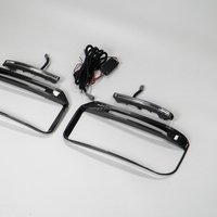 Cubierta de Faros Antiniebla Estilo B W463a W464 W465, Cubierta de Fibra de Carbono Seca para Mercedes Benz Clase G G900, Marco de Faros Antiniebla