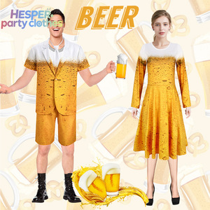 HESPER OEM/ODM Costumes de performance allemands Cosplay Costumes pour hommes Vêtements d'Halloween Vêtements pour le festival de la bière d'Oktoberfest - Product Image 1