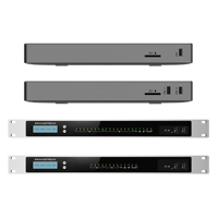 Grandstream UCM6302A PoE+ IP PBX con 3 puertos Gigabit, compatible con 300 usuarios SIP, sistema de comunicación unificada para oficina, servidor de teléfono VoIP