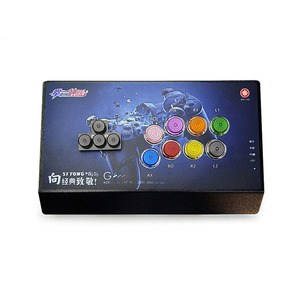 Mixbox B Kailh ngắn trục hot-swappable Bàn phím hướng mô-đun thay thế Joystick đường phố fighter6 Hitbox Arcade Joystick - Product Image 5