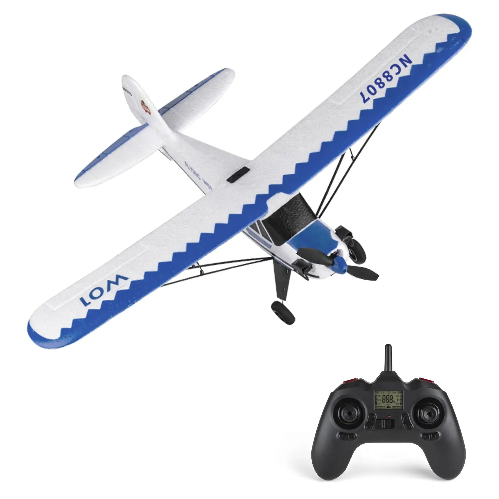 Flytec H05NCL RC Airplane 2.4GHz 3CH 6-axis Gyro RC Plane Gliding Aircraft Model Flight Toys For Adults Kids Boys