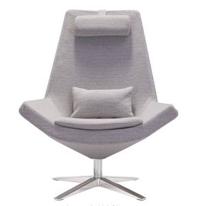 Silla de salón giratoria Metropolitan con respaldo alto y diseño moderno para ocio, fácil de usar para dormitorio al aire libre, uso en sala de estar de Hotel - Product Image 5