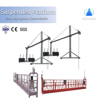 Andamio Suspendido Galvanizado en Caliente ZLP630 ZLP800 ZLP1000, Plataforma Elevadora para Puentes Altos