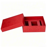 Boîtes à bijoux de luxe avec impression intérieure et extérieure, petites boîtes à couvercle et base, avec logo personnalisé