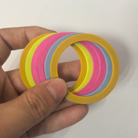 Nouveau Stock Silicone Magnétique Téléphone Poignée Feuille De Fer Autocollant Magnétique pour Anneau De Support De Charge Sans Fil
