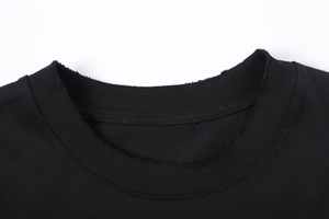 Nhà Máy Trực Tiếp Bán Người Đàn Ông Của Quá Khcỡ T-Shirts Cotton 240 Gram Trọng Lượng Tùy Chỉnh In Thiết Kế Màu Rắn Người Đàn Ông Ngoài Trời T-Shirts - Product Image 4