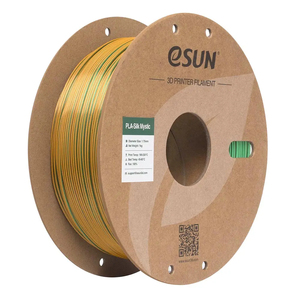 Filament PLA ESUN Silk Mystic 1,75 mm, soie brillante, co-extrusion tricolore, filament pour imprimante 3D, bobine de 1 kg, changement de couleur - Product Image 2